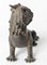 Chinesische Foo Dog Wächter Löwe oder Qylin Figur aus Bronze, 19. Jh. 3