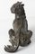 Chinesische Foo Dog Wächter Löwe oder Qylin Figur aus Bronze, 19. Jh. 5