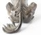 Chinesische Foo Dog Wächter Löwe oder Qylin Figur aus Bronze, 19. Jh. 7