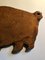 Folk Art Painted Wood Pig Cut Out Wall Hanging, 1970s 4