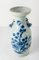 Early 20th Century Chinese Pale Celadon and Underglaze Blue Vase 12