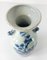 Early 20th Century Chinese Pale Celadon and Underglaze Blue Vase, Image 6