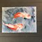 Abstract Koi, 1980s, Watercolor on Paper 4