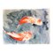 Abstract Koi, 1980s, Watercolor on Paper, Image 1