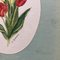Flores, años 70, Acuarela sobre papel, Enmarcado, Juego de 3, Imagen 5