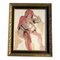 Abstract Female Nude, 1970s, Watercolor on Paper, Framed, Image 1