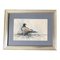 Abstract Bird, Watercolor, 1980s, Framed, Image 1