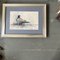 Abstract Bird, Watercolor, 1980s, Framed, Image 5