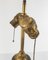 French Gilt Bronze Table Lamp with Italian Portoro Marble 11