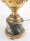 French Gilt Bronze Table Lamp with Italian Portoro Marble 9