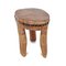 Tabouret Naga Vintage en Bois 2