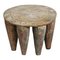 Vintage Nupe Wooden Stool, Image 1