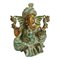 Ganesha antico in ottone e verderame, Immagine 1