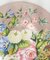 French Floral Porcelain Plaque, Image 4