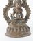 Figura de Buda de bronce de la India, Imagen 4