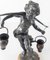 Figura in metallo argentato di ragazzo che porta acqua, Immagine 6