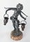 Silvered Metal Figure of Boy Carrying Water 2