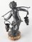 Silvered Metal Figure of Boy Carrying Water 4