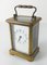 French Bronze Miniature Carriage Clock by Couai 2