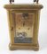 French Bronze Miniature Carriage Clock by Couai 6