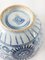 Cuenco provincial chino antiguo de porcelana azul y blanca, Imagen 10