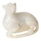Early 20th Century Chinese Carved White Nephrite Jade Rat Toggle, Image 1