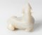 Early 20th Century Chinese Carved White Nephrite Jade Rat Toggle, Image 4