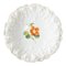 Cuenco antiguo de porcelana moldeada con spray floral de Meissen, Imagen 1