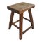 Tabouret de Village Vintage en Orme 1