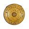 Gong vintage in bronzo dorato, Immagine 7