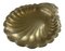 Mid-Century Brass Shell Platter, Image 1