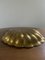 Mid-Century Brass Shell Platter 10