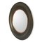 Antique Round Metal and Copper Mirror 2