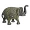 Figura di elefante Jaipur in bronzo vintage, Immagine 1