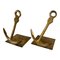 Cast Brass Anchor Bookends, Set of 2, Image 1