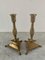 Neoclassical Brass Paw Foot Candleholders, Set of 2 8