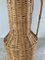 Vintage Boho Wicker Vase Korb 3