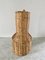 Vintage Boho Wicker Vase Basket, Image 8