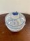 Frasco chino de porcelana azul y blanca con acabado de perro Foo, Imagen 7