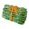 Majolica Ceramic Trompe Loeil Asparagus Covered Box, Image 1