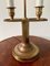 Mid-Century French Provincial Brass Bouillotte Lamp by Warren Kessler 5