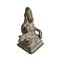 Petite Statue Hanuman Antique en Bronze 2