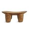 Tabouret Lobi Mid-Century en Bois 3