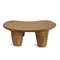 Mid-Century Lobi Wooden Stool 2