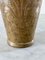 Antique Indian Etched Brass and Metal Vases, Pair, Set of 2 11