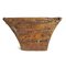 Antike afrikanische Trommel aus Spaltholz 2