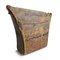 Tambor africano antiguo de madera partida, Imagen 3
