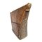 Tambor africano antiguo de madera partida, Imagen 6
