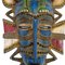 Bemalte südafrikanische Maske, Mitte des 20. Jahrhunderts 4