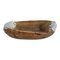 Vintage Hutu Burundi Wood Scoop Bowl, Image 1
